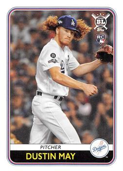 #60 Dustin May - Los Angeles Dodgers - 2020 Topps Big League Baseball