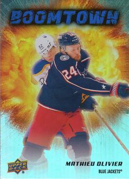 #BT-5 Mathieu Olivier - Columbus Blue Jackets - 2025-26 Upper Deck - Boomtown Hockey