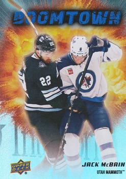 #BT-8 Jack McBain - Utah Mammoth - 2025-26 Upper Deck - Boomtown Hockey