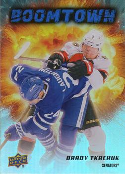 #BT-10 Brady Tkachuk - Ottawa Senators - 2025-26 Upper Deck - Boomtown Hockey