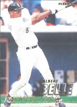 #600 Albert Belle - Chicago White Sox - 1997 Fleer Baseball
