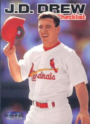 #600 J.D. Drew - St. Louis Cardinals - 1999 Fleer Tradition Baseball