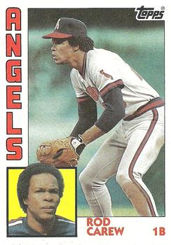 #600 Rod Carew - California Angels - 1984 Topps Baseball