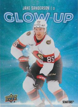 #GU-3 Jake Sanderson - Ottawa Senators - 2025-26 Upper Deck - Glow-Up Hockey