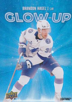#GU-5 Brandon Hagel - Tampa Bay Lightning - 2025-26 Upper Deck - Glow-Up Hockey