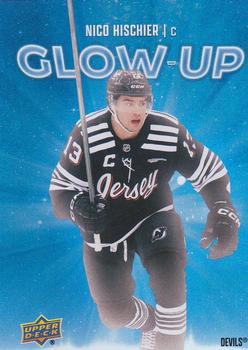 #GU-6 Nico Hischier - New Jersey Devils - 2025-26 Upper Deck - Glow-Up Hockey