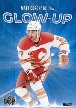 #GU-7 Matt Coronato - Calgary Flames - 2025-26 Upper Deck - Glow-Up Hockey