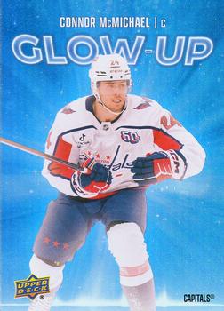 #GU-10 Connor McMichael - Washington Capitals - 2025-26 Upper Deck - Glow-Up Hockey