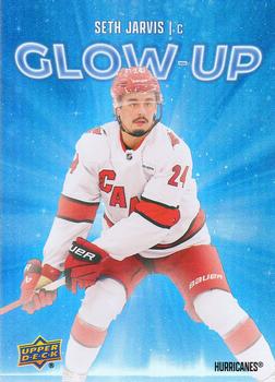 #GU-16 Seth Jarvis - Carolina Hurricanes - 2025-26 Upper Deck - Glow-Up Hockey