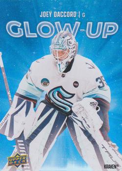 #GU-17 Joey Daccord - Seattle Kraken - 2025-26 Upper Deck - Glow-Up Hockey