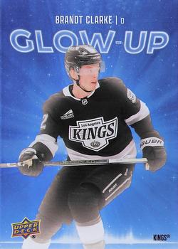 #GU-21 Brandt Clarke - Los Angeles Kings - 2025-26 Upper Deck - Glow-Up Hockey