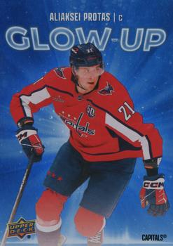 #GU-30 Aliaksei Protas - Washington Capitals - 2025-26 Upper Deck - Glow-Up Hockey