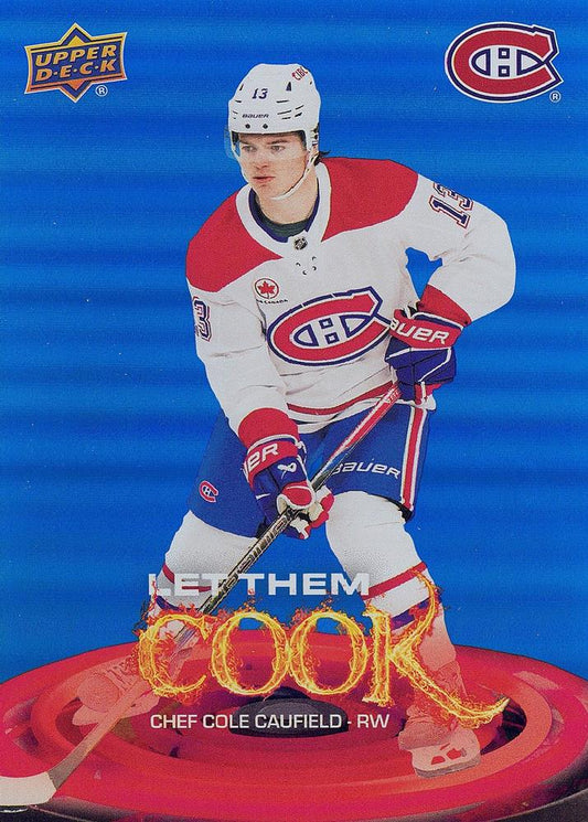 #LTC-7 Cole Caufield - Montreal Canadiens - 2025-26 Upper Deck - Let Them Cook Hockey