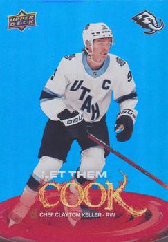 #LTC-9 Clayton Keller - Utah Mammoth - 2025-26 Upper Deck - Let Them Cook Hockey