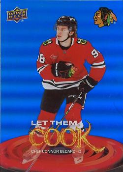 #LTC-20 Connor Bedard - Chicago Blackhawks - 2025-26 Upper Deck - Let Them Cook Hockey