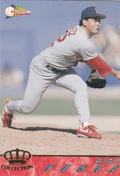 #601 Mike Perez - St. Louis Cardinals - 1994 Pacific Baseball