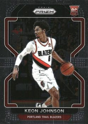 #601 Keon Johnson - Portland Trail Blazers - 2021-22 Panini Chronicles Basketball