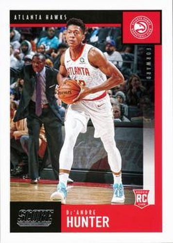 #601 De'Andre Hunter - Atlanta Hawks - 2019-20 Panini Chronicles Basketball