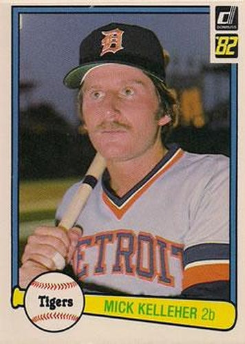 #601 Mick Kelleher - Detroit Tigers - 1982 Donruss Baseball