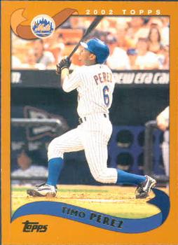 #601 Timo Perez - New York Mets - 2002 Topps Baseball