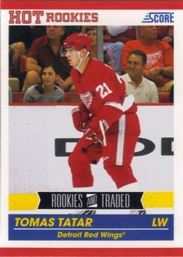 #602 Tomas Tatar - Detroit Red Wings - 2010-11 Score Hockey