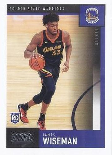 #602 James Wiseman - Golden State Warriors - 2020-21 Panini Chronicles Basketball