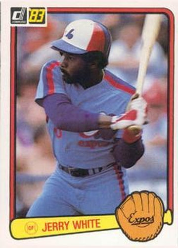 #602 Jerry White - Montreal Expos - 1983 Donruss Baseball