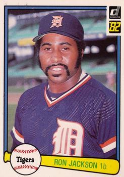 #602 Ron Jackson - Detroit Tigers - 1982 Donruss Baseball