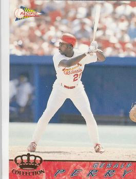 #602 Gerald Perry - St. Louis Cardinals - 1994 Pacific Baseball