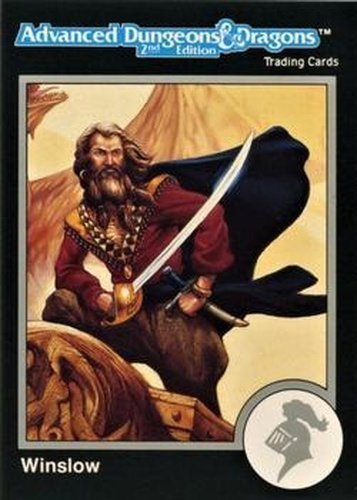 #603 Winslow - 1991 TSR Advanced Dungeons & Dragons - Silver