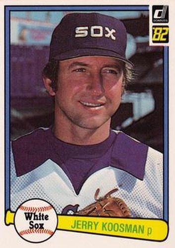 #603 Jerry Koosman - Chicago White Sox - 1982 Donruss Baseball