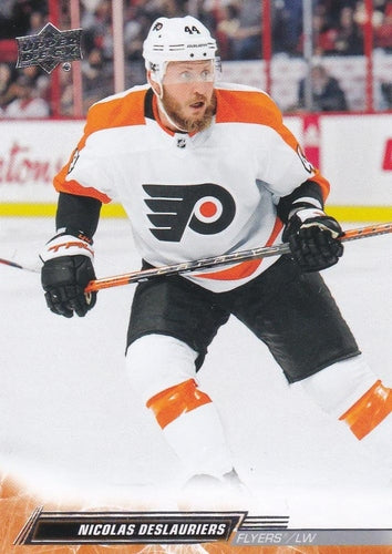 #604 Nicolas Deslauriers - Philadelphia Flyers - 2022-23 Upper Deck Hockey