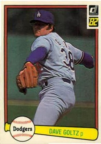 #604 Dave Goltz - Los Angeles Dodgers - 1982 Donruss Baseball