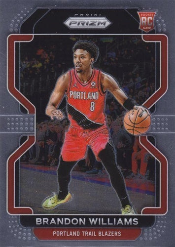 #604 Brandon Williams - Portland Trail Blazers - 2021-22 Panini Chronicles Basketball