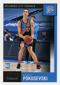 #605 Aleksej Pokusevski - Oklahoma City Thunder - 2020-21 Panini Chronicles Basketball