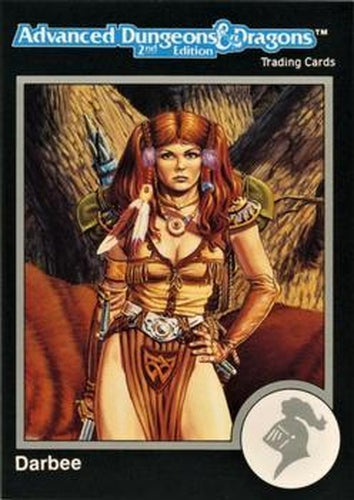 #605 Darbee - 1991 TSR Advanced Dungeons & Dragons - Silver