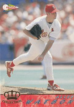 #606 Allen Watson - St. Louis Cardinals - 1994 Pacific Baseball