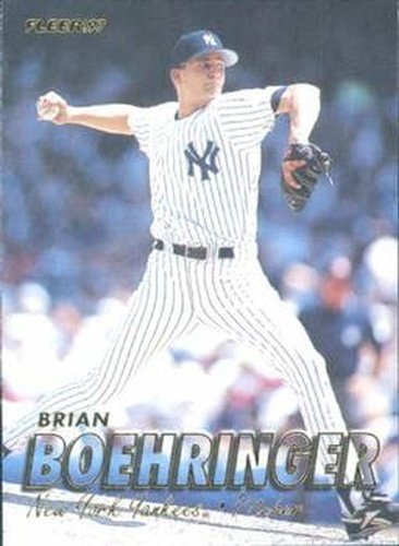 #606 Brian Boehringer - New York Yankees - 1997 Fleer Baseball