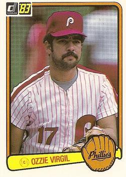#606b Ozzie Virgil - Philadelphia Phillies - 1983 Donruss Baseball
