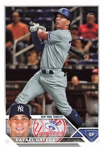 #607 Rafael Ortega - New York Yankees - 2023 Topps Baseball