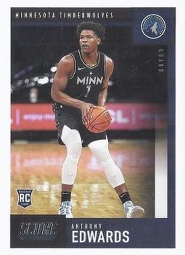 #607 Anthony Edwards - Minnesota Timberwolves - 2020-21 Panini Chronicles Basketball