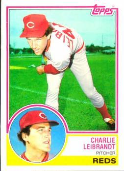 #607 Charlie Leibrandt - Cincinnati Reds - 1983 Topps Baseball