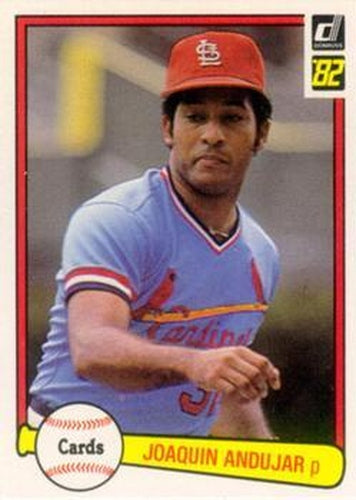 #607 Joaquin Andujar - St. Louis Cardinals - 1982 Donruss Baseball