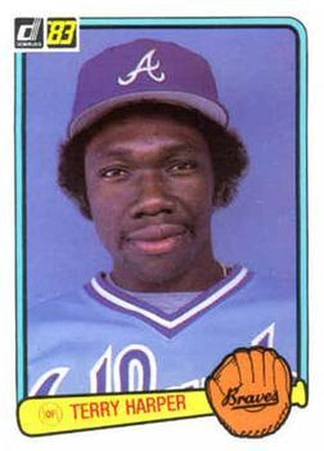 #607 Terry Harper - Atlanta Braves - 1983 Donruss Baseball