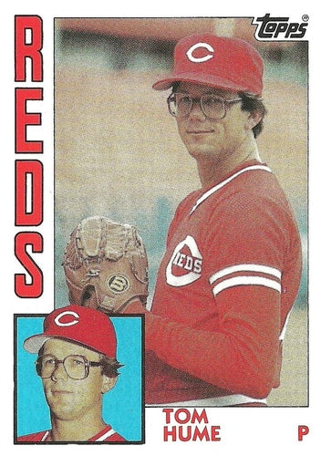 #607 Tom Hume - Cincinnati Reds - 1984 Topps Baseball