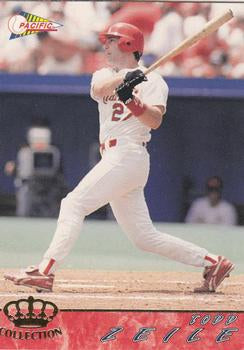 #608 Todd Zeile - St. Louis Cardinals - 1994 Pacific Baseball