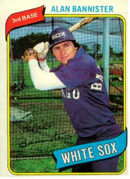 #608 Alan Bannister - Chicago White Sox - 1980 Topps Baseball