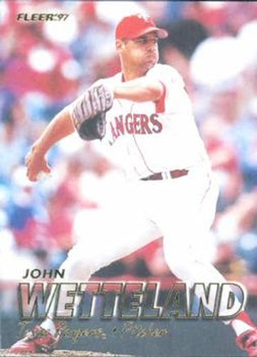 #609 John Wetteland - Texas Rangers - 1997 Fleer Baseball