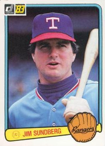 #609 Jim Sundberg - Texas Rangers - 1983 Donruss Baseball