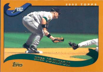 #609 Russ Johnson - Tampa Bay Devil Rays - 2002 Topps Baseball